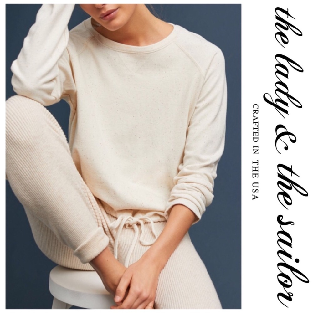 The Lady & The Sailor Drawstring Pullover
